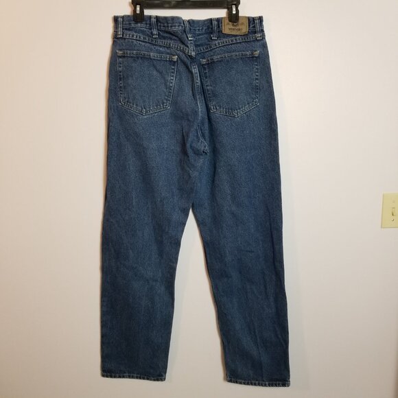 WRANGLER Heavyweight 5 Pocket Straight Leg Denim Jeans Blue Size 36 x 34 ~ 4529 - Picture 3 of 6